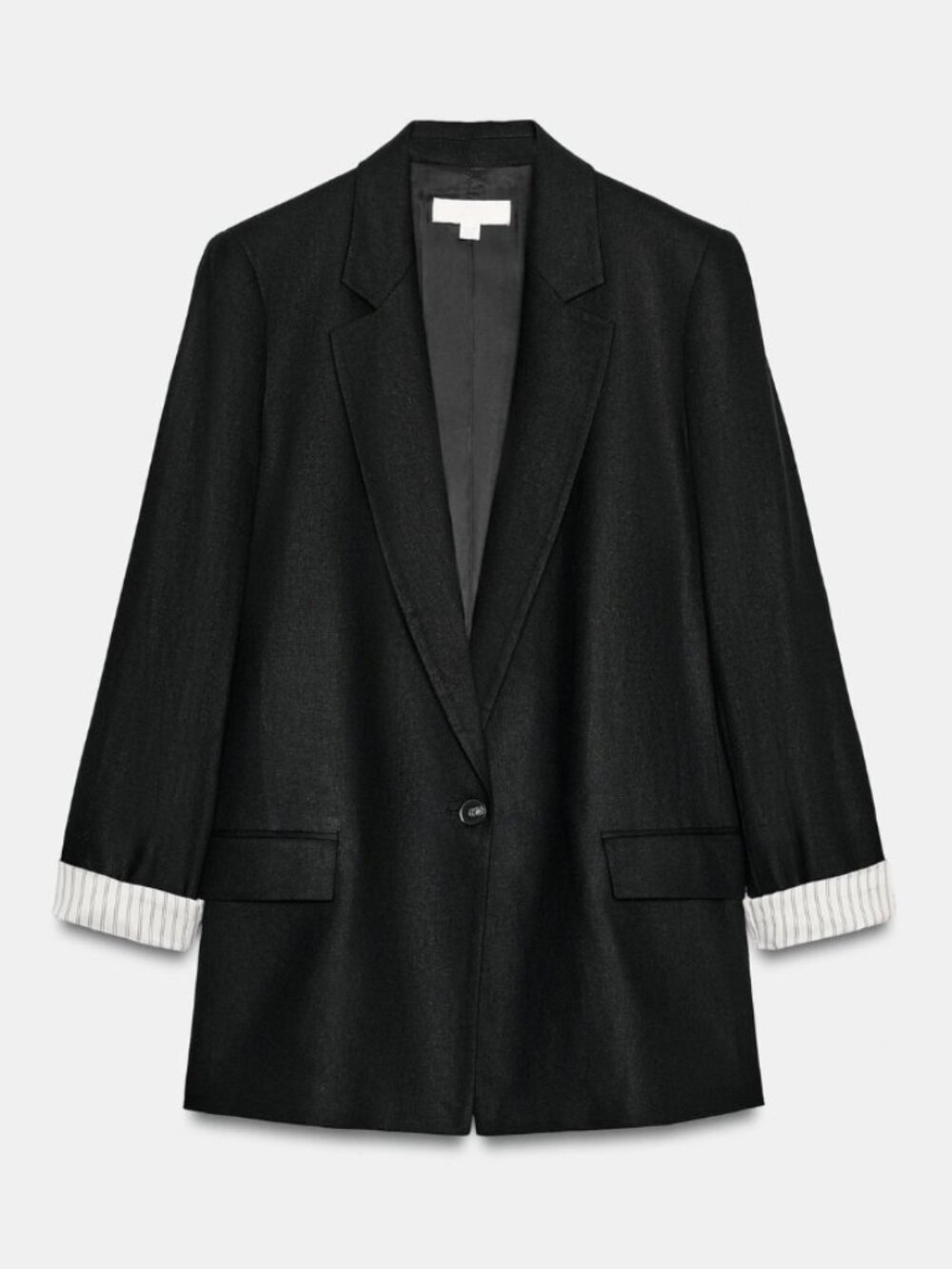 Zara Rolled Sleeve Blazer | XS